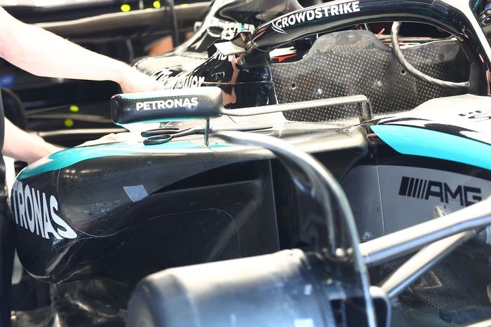 Mercedes detalles técnicos