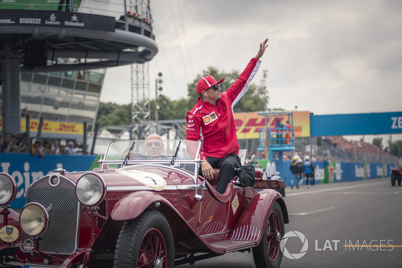 F1-es versenyzői parádé az Olasz Nagydíjról, Monzából