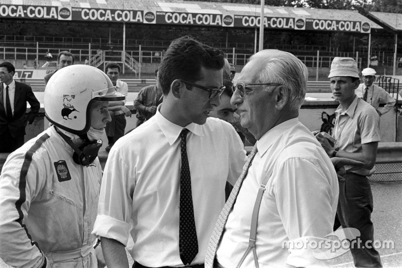 Chris Amon, Ferrari, Mauro Forghieri, ingénieur en chef de Ferrari, Enzo Ferrari