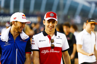 Шарль Леклер, Sauber, та П'єр Гаслі, Toro Rosso