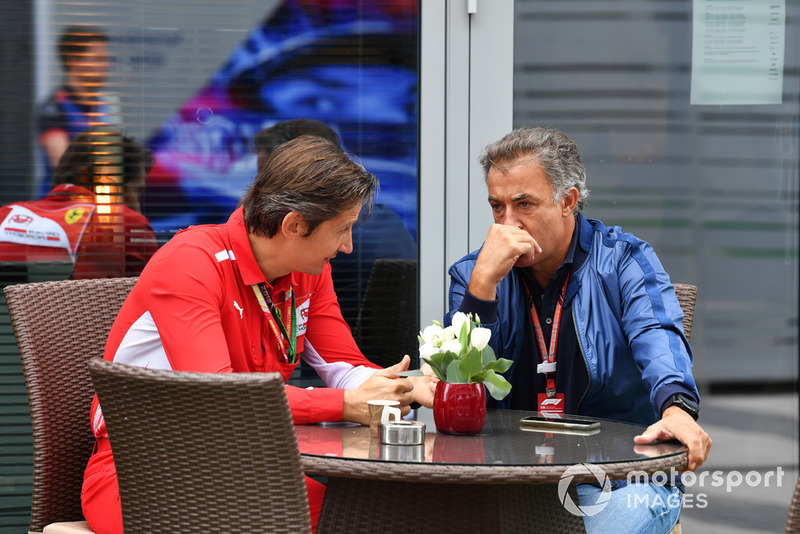 Massimo Rivola, Ferrari and Jean Alesi
