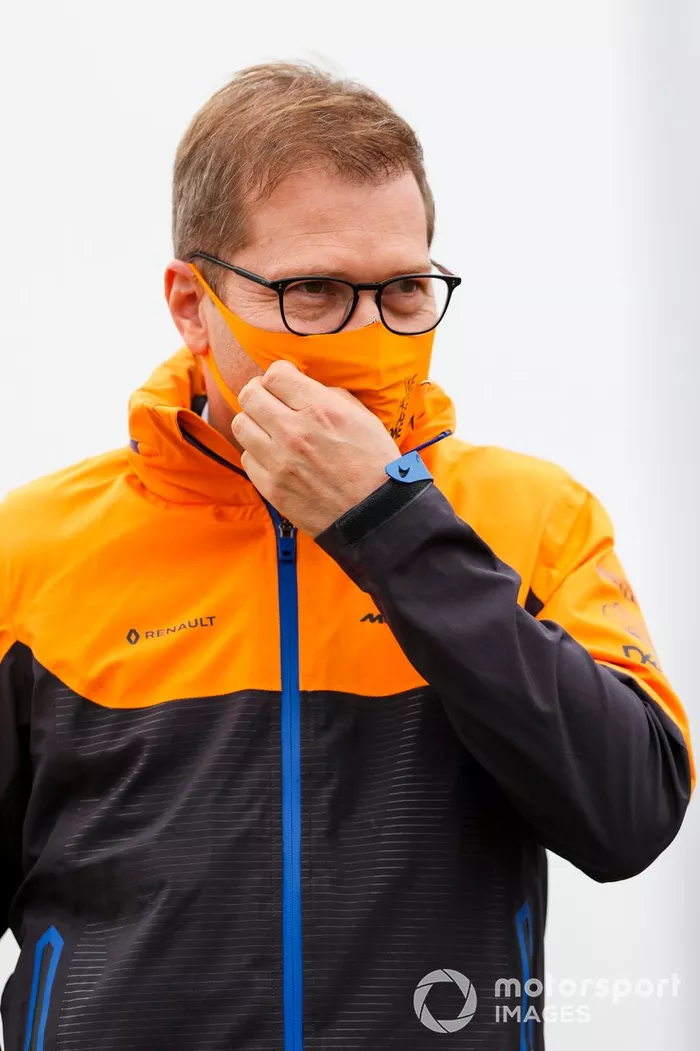 Andreas Seidl, Team Principal, McLaren 