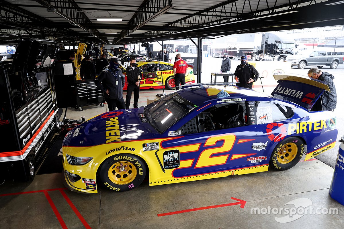 Brad Keselowski, Team Penske, Ford Mustang