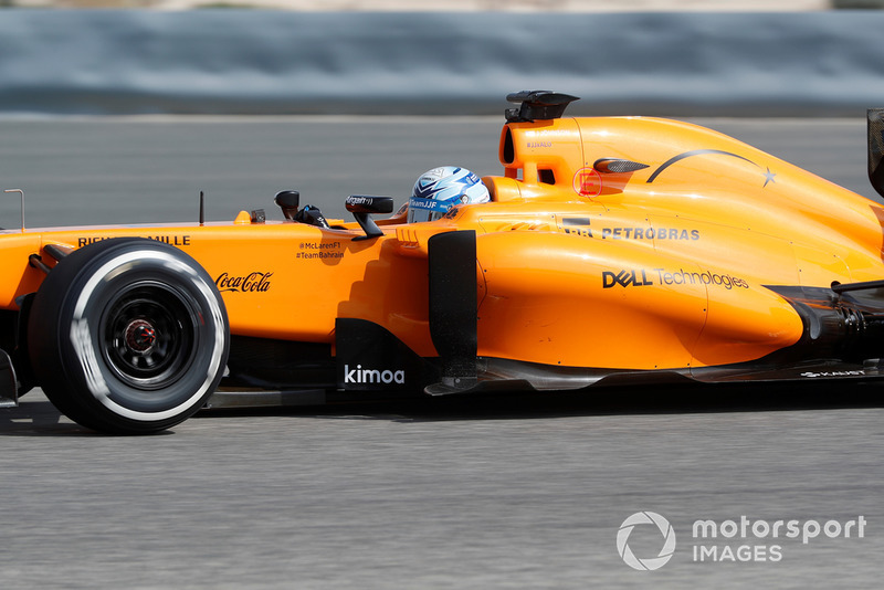 Джиммі Джонсон за кермом машини McLaren