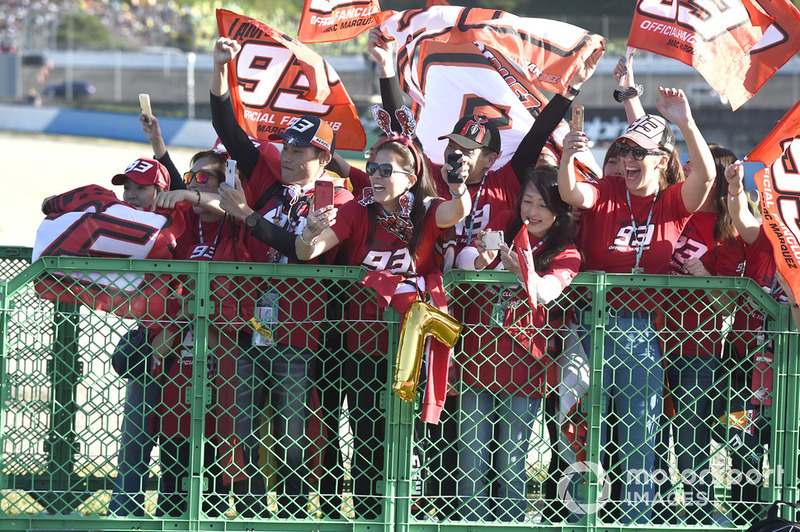 Marc Marquez, Repsol Honda Team fans