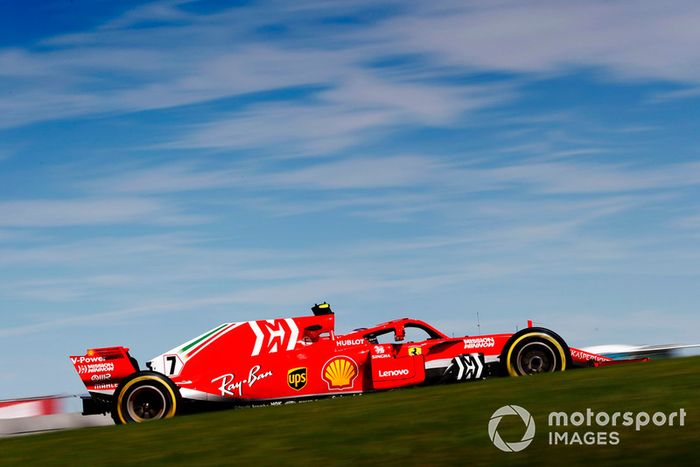 Raikkonen duda de si necesita ajustar su alerón delantero 