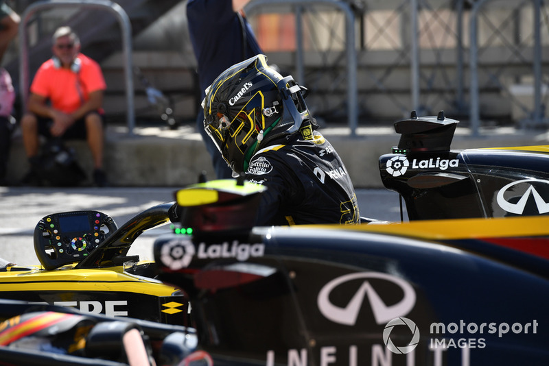 Nico Hulkenberg, Renault Sport F1 Team in parc ferme