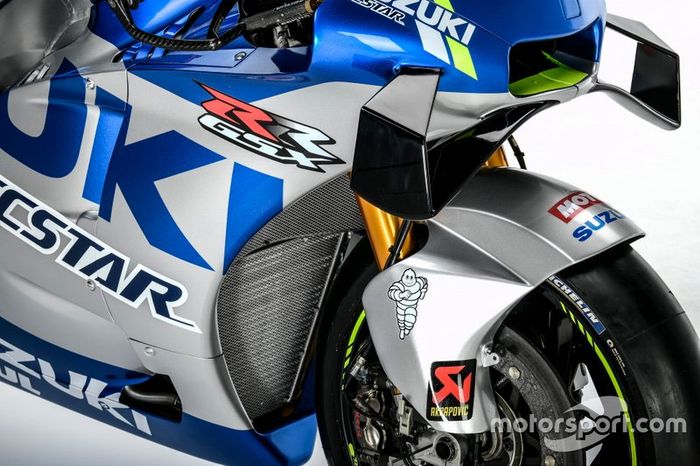 Vue détaillée de la Suzuki GSX-RR 2020