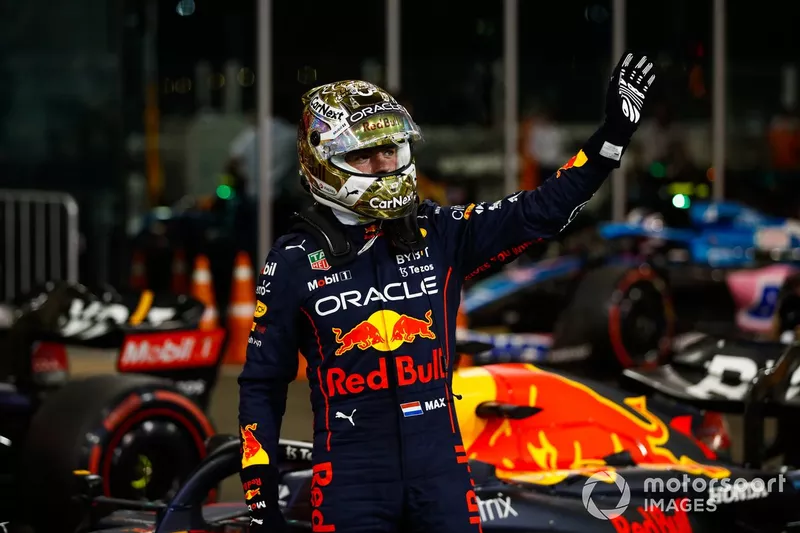 Pole man Max Verstappen, Red Bull Racing