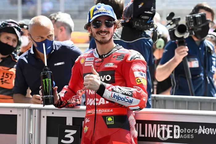 Tercer puesto Francesco Bagnaia, Equipo Ducati