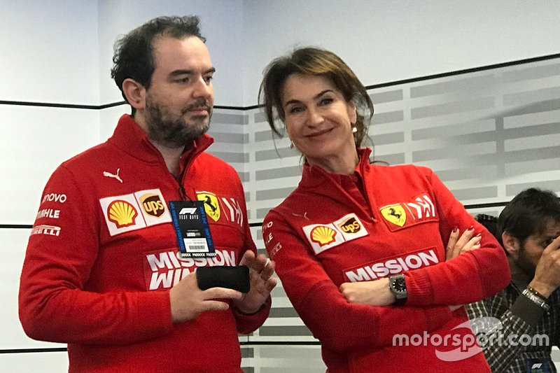 Silvia Hoffer Frangipane, addetta stampa Ferrari
