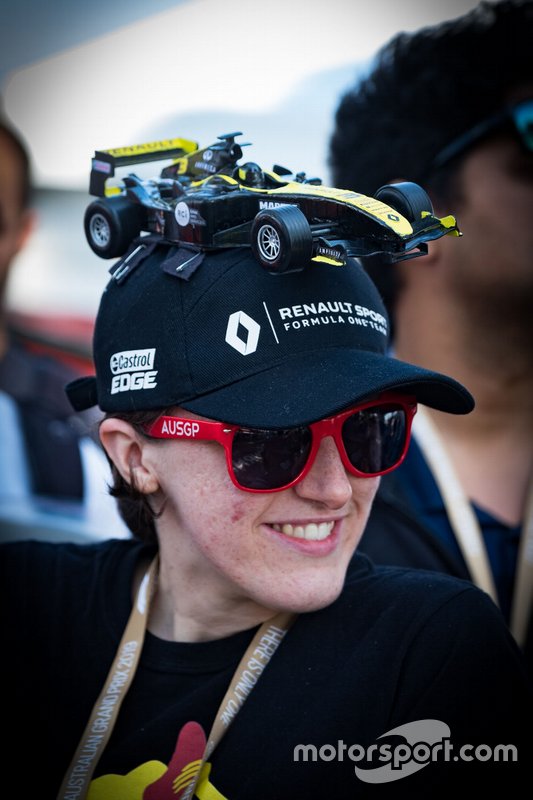 Renault F1 Team fan
