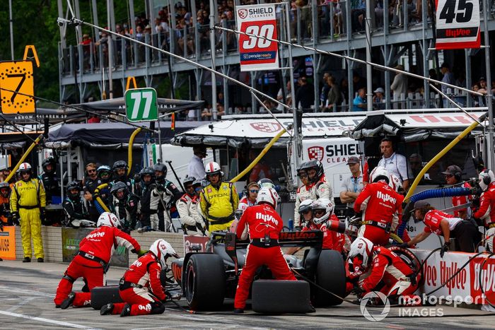 Jack Harvey, Rahal Letterman Lanigan Racing Honda, Pit Stop