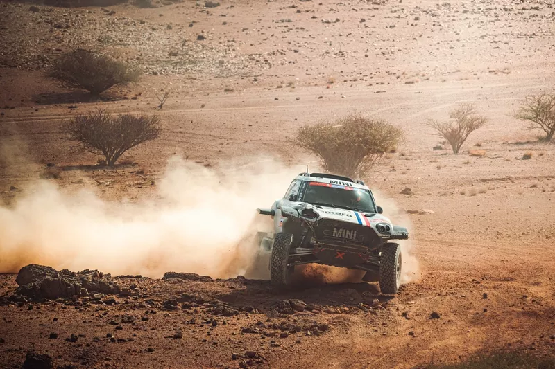 #202 X-Raid Mini Jcw Team Mini : Guerlain Chicherit, Alex Winocq
