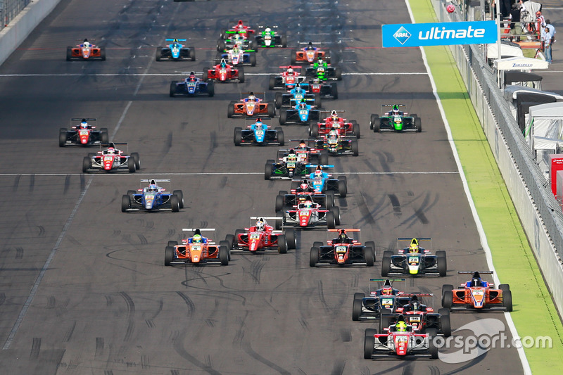 Inicio de la carrera