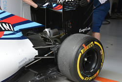 Williams FW38 achterkant detail