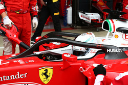Sebastian Vettel, Ferrari SF16-H, mit Halo 2