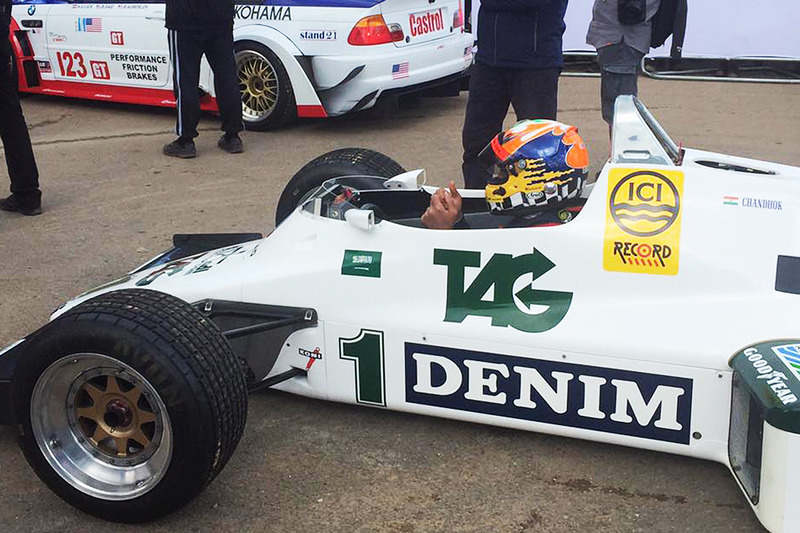 Karun Chandhok nella FW08C