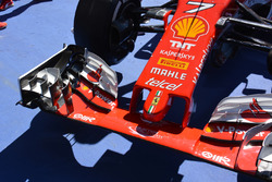 L'ala anteriore della Ferrari SF16-H