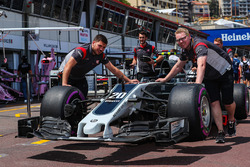 La Haas VF-17 de Kevin Magnussen