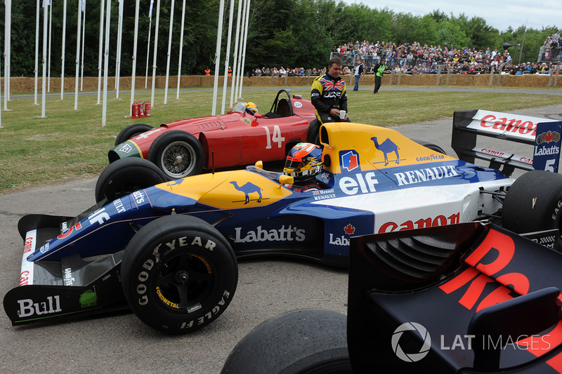 Williams FW14B Karun Chandhok