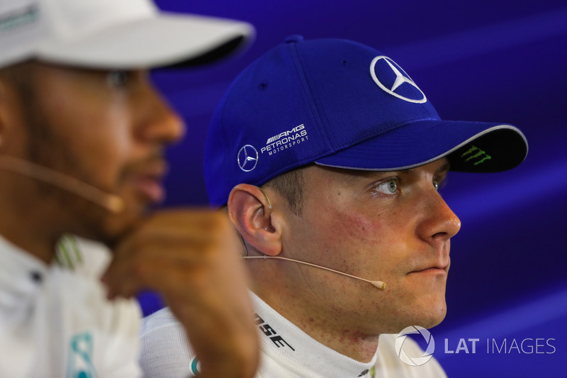 Valtteri Bottas, Mercedes AMG F1 in the Press Conference