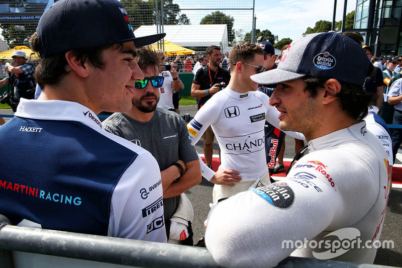 Lance Stroll, Williams con Carlos Sainz Jr., Scuderia Toro Rosso