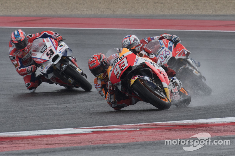 Marc Marquez, Repsol Honda Team, Marc Marquez, Repsol Honda Team, Andrea Dovizioso, Ducati Team, Danilo Petrucci, Pramac Racing