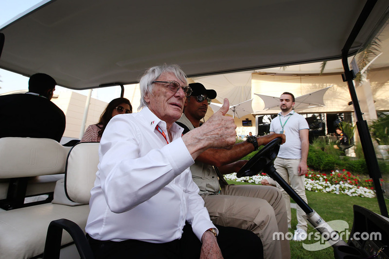 Bernie Ecclestone, président d'honneur de la F1