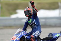 El ganador Maverick Viñales, Yamaha Factory Racing