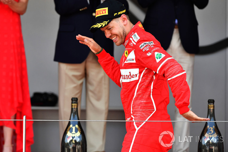 Переможець Себастьян Феттель, Ferrari