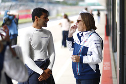 Claire Williams, Karun Chandhok