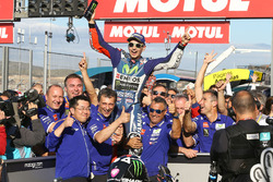 Race winner Jorge Lorenzo, Yamaha Factory Racing