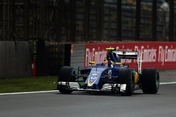Феліпе Наср, Sauber C35 святкує свою дев'яте місце на фінішу гонки
