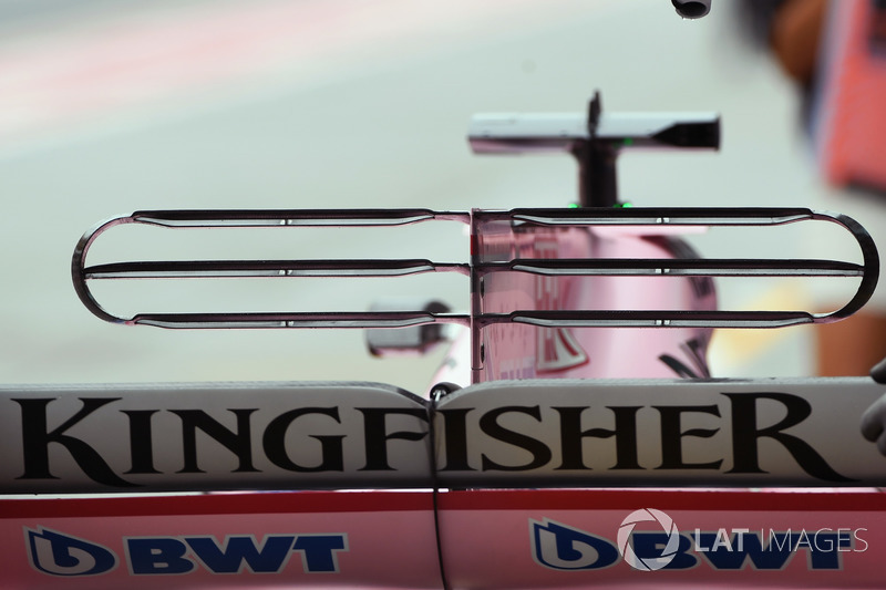 Force India VJM10: T-Flügel