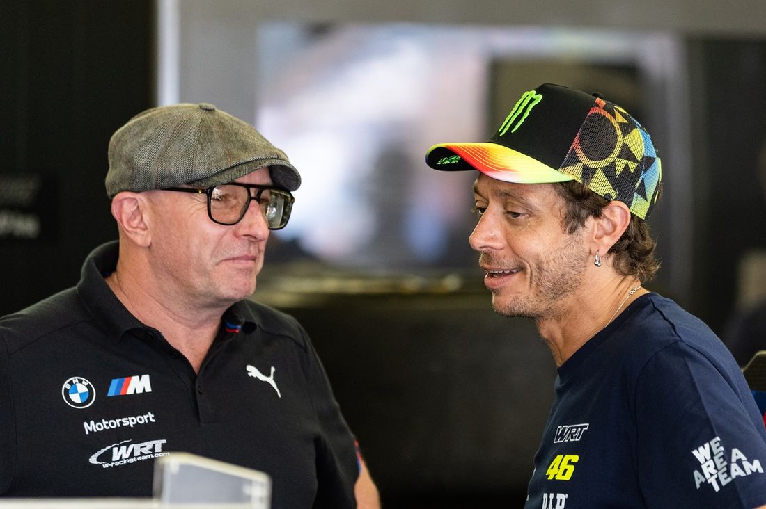  Vincent Vosse, Team princpal WRT, #46 Team WRT BMW M4 LMGT3: Valentino Rossi