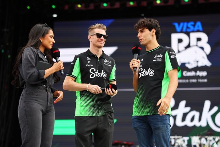 Nico Hulkenberg, Sauber, Gabriel Bortoleto, Sauber