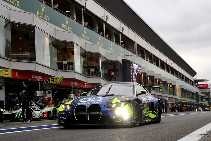 #46 Team WRT BMW M4 LMGT3: Ahmad Al Harthy, Valentino Rossi, Kelvin Van Der Linde