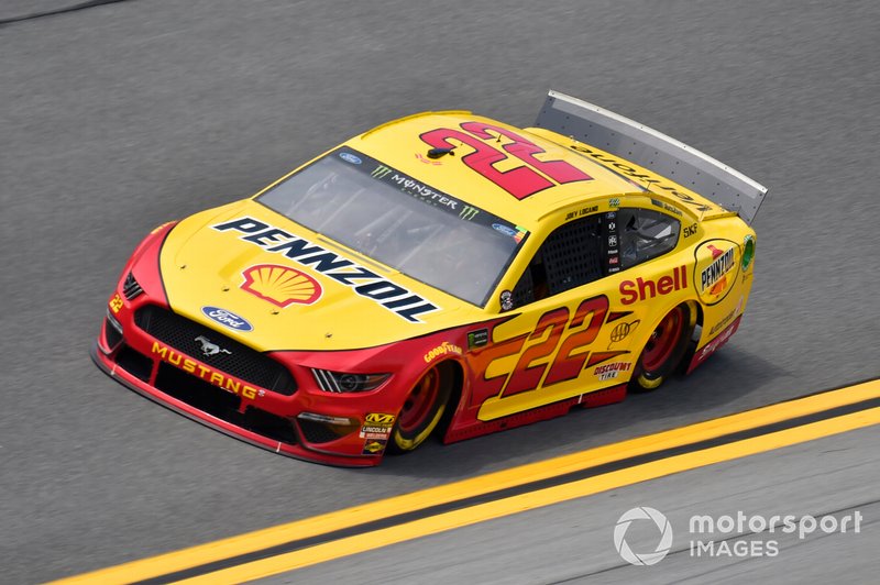 Joey Logano, Team Penske, Ford Mustang Shell Pennzoil