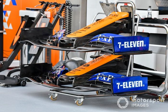Alerón delantero del McLaren MCL34