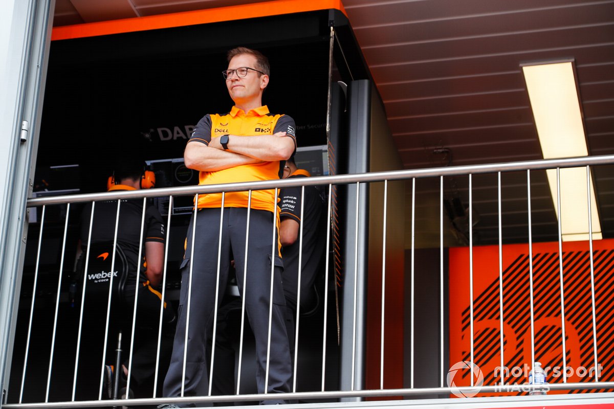 Andreas Seidl, Team Principal, McLaren