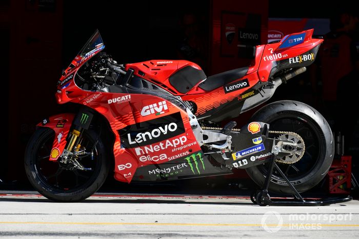 Motocykl zespołu Ducati