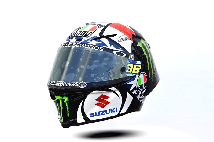 Casco de Joan Mir, Team Suzuki MotoGP