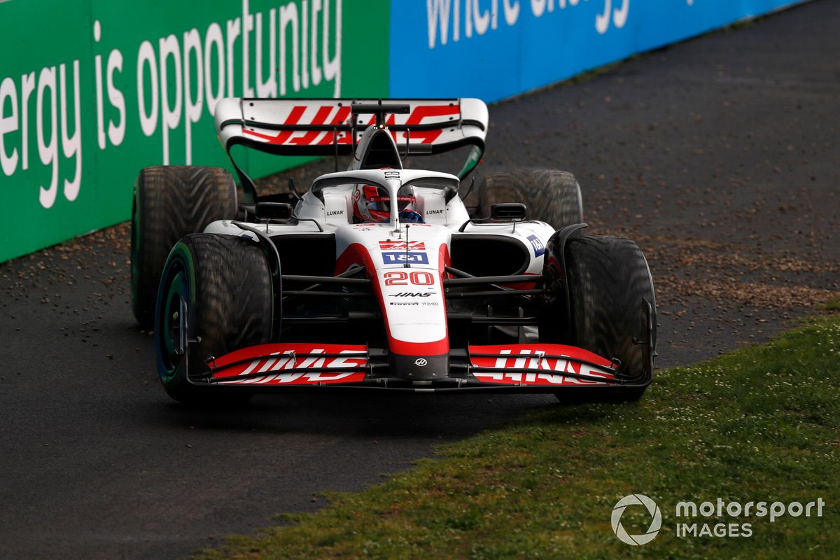 Kevin Magnussen, Haas VF-22, off the circuit