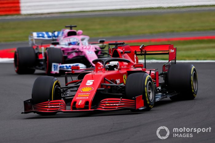 Sebastian Vettel, Ferrari SF1000, Nico Hulkenberg, Racing Point RP20