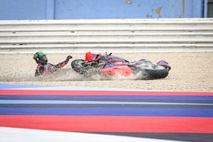 Franco Morbidelli, caída del Pramac Racing