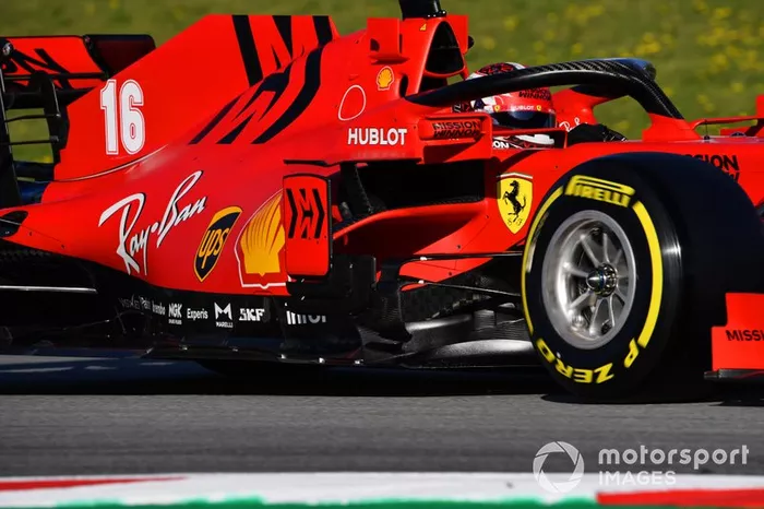 Bargeboard de Charles Leclerc, Ferrari SF1000 