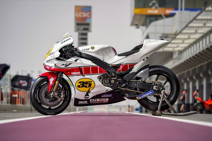 Yamaha YZR-M1, livrea speciale del 60esimo anniversario