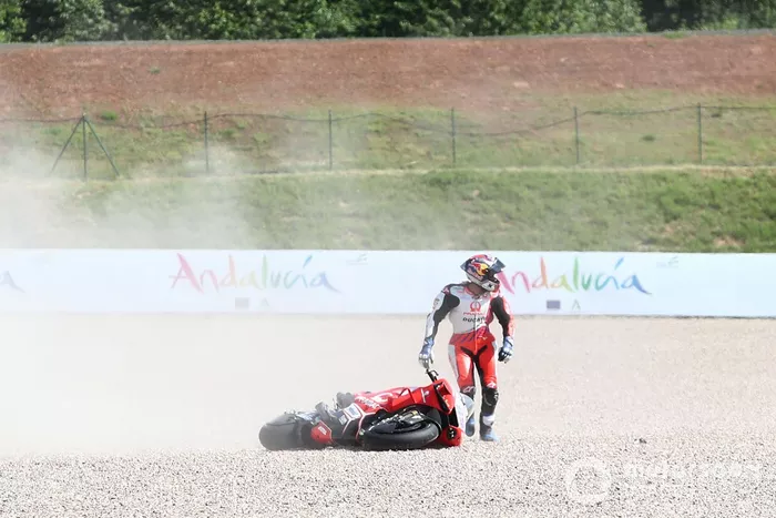 Accidente de Jorge Martín, Pramac Racing