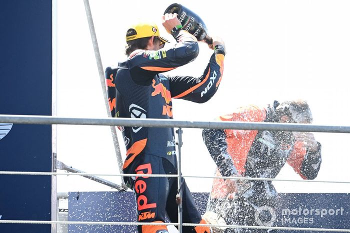 Podio: Remy Gardner, Red Bull KTM Ajo